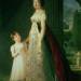 Maria Carolina Bonaparte Queen of Naples with her daughter Laetitia Murat
